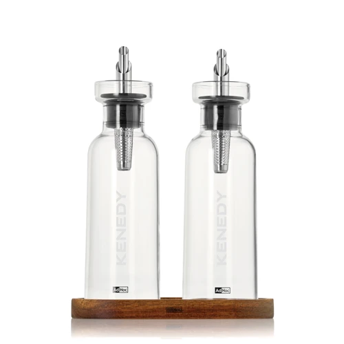 AdHoc Menage AromaPour 300 ml olaj- és ecetkiöntő szett Fehér 