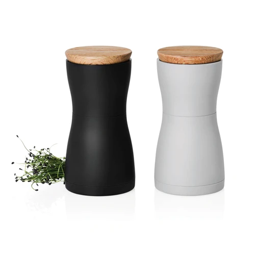 AdHoc Twin só- és borsőrlő szett Fekete 