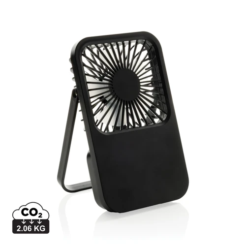 Aervina RCS újrah. műanyag újratölthető asztali ventilátor Fekete 