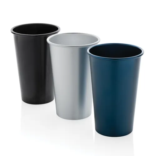 Alo RCS újrahasznosított alumínium könnyű pohár, 450 ml Kék 
