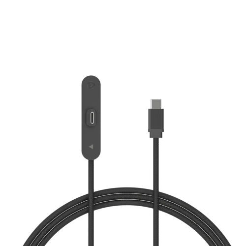 Aluvia RCS 65W PD kábel állítható telefontartóval Fekete 