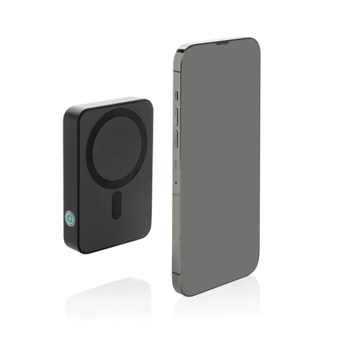 Amporia RCS újrah. műany. kész. 10 000 mAh-s mágn.powerbank Fekete 