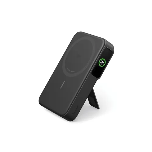 Anker MagGo Qi2 mágneses powerbank, 10 000 mAh Fekete 