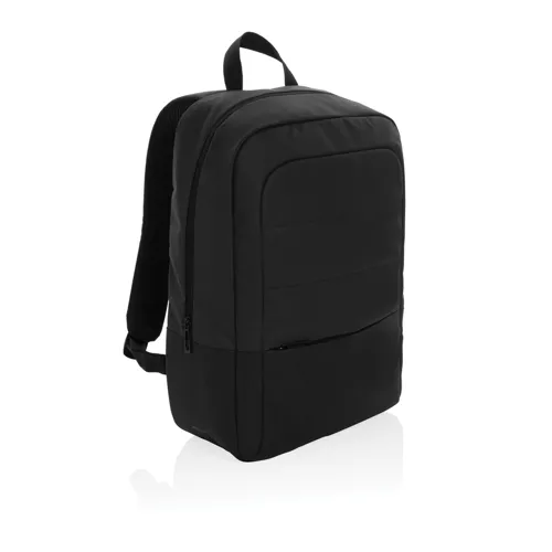 Armond AWARE™ RPET 15,6"-es standard laptop hátizsák Fekete 