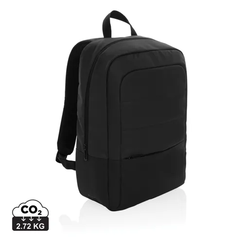 Armond AWARE™ RPET 15,6"-es standard laptop hátizsák Fekete 