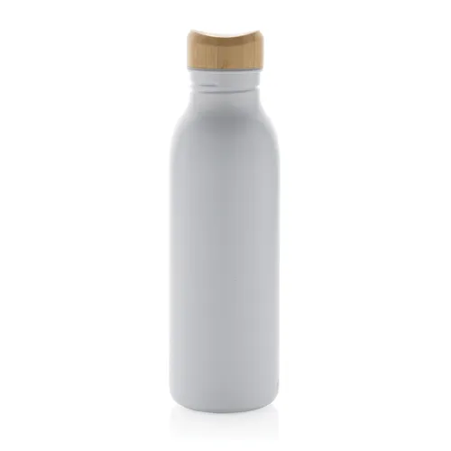 Avira Alcor RCS újrahaszn. acél egyfalú vizespalack, 600 ml Fehér 