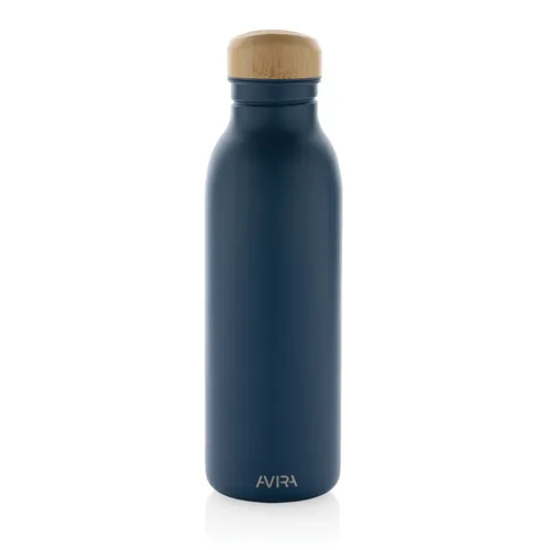 Avira Alcor RCS újrahaszn. acél egyfalú vizespalack, 600 ml Kék 