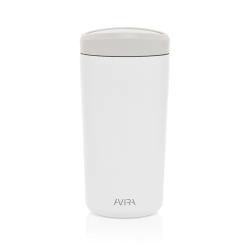 Avira Alix RCS újrahaszn. acél pohár, 400 ml Fehér 