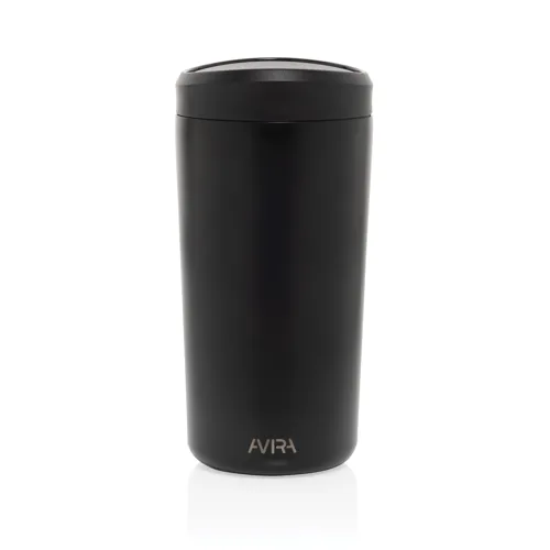 Avira Alix RCS újrahaszn. acél pohár, 400 ml Fekete 