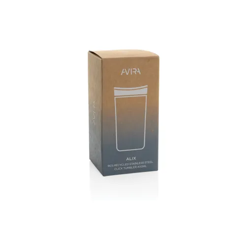Avira Alix RCS újrahaszn. acél pohár, 400 ml Kék 