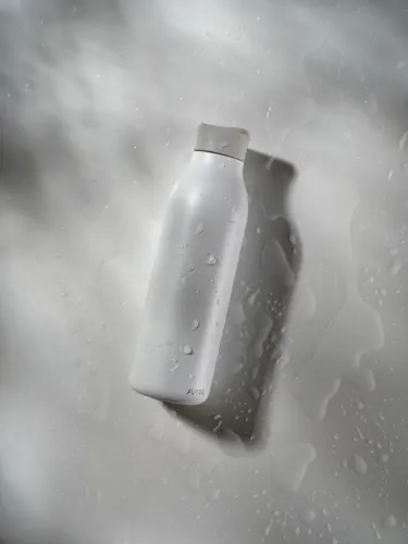 Avira Alok RCS újrahaszn. acél 360 vizespalack, 600 ml Fehér 