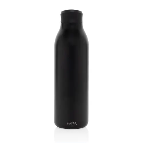 Avira Alok RCS újrahaszn. acél 360 vizespalack, 600 ml Fekete 