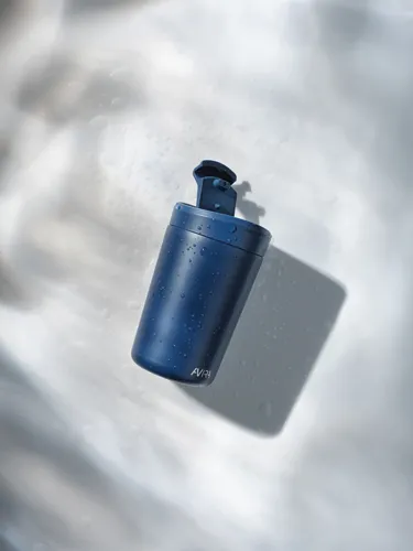 Avira Alya RCS újrahasznosított acél pohár, 300 ml Kék 