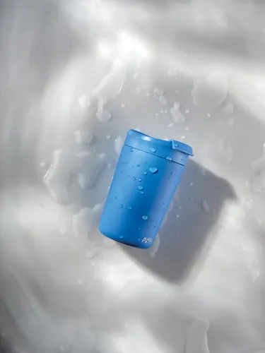 Avira Alya RCS újrahasznosított acél pohár, 300 ml Kék 