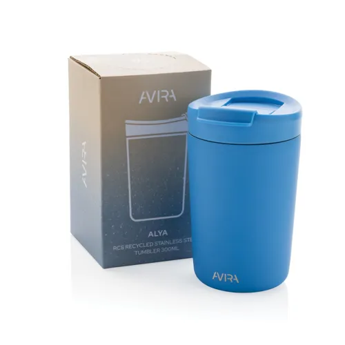 Avira Alya RCS újrahasznosított acél pohár, 300 ml Kék 