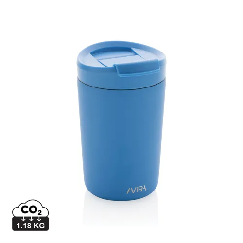 Avira Alya RCS újrahasznosított acél pohár, 300 ml Kék 