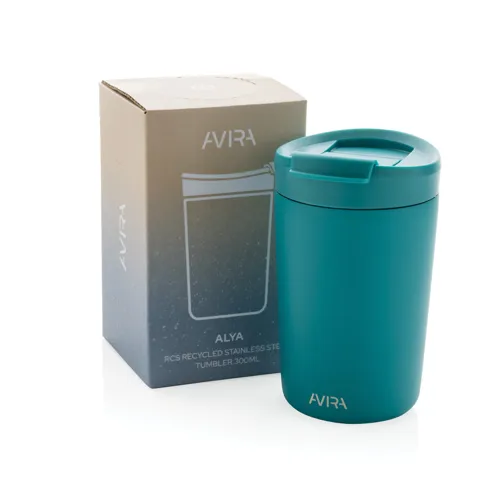 Avira Alya RCS újrahasznosított acél pohár, 300 ml Kék 