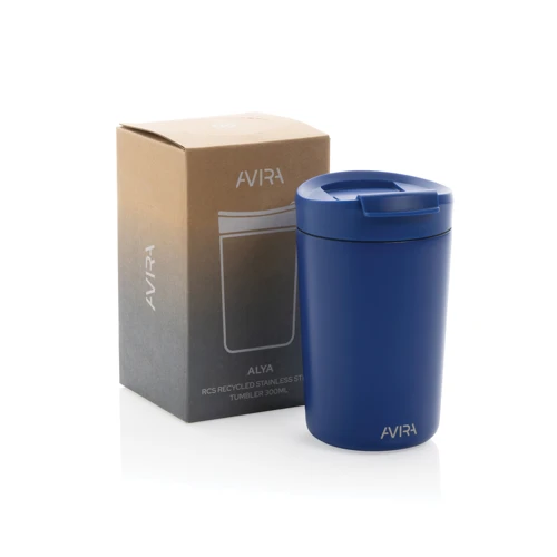 Avira Alya RCS újrahasznosított acél pohár, 300 ml Kék 