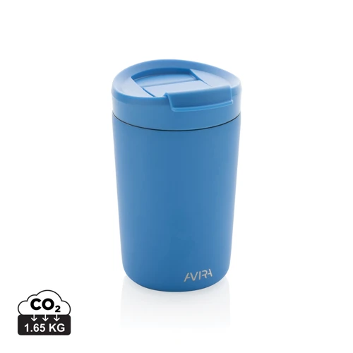 Avira Alya RCS újrahasznosított acél pohár, 300 ml Kék 