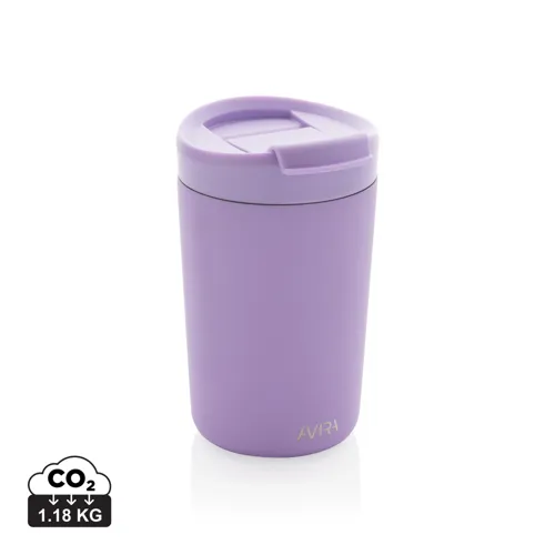 Avira Alya RCS újrahasznosított acél pohár, 300 ml Lila 