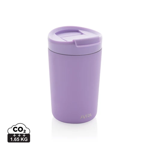 Avira Alya RCS újrahasznosított acél pohár, 300 ml Lila 