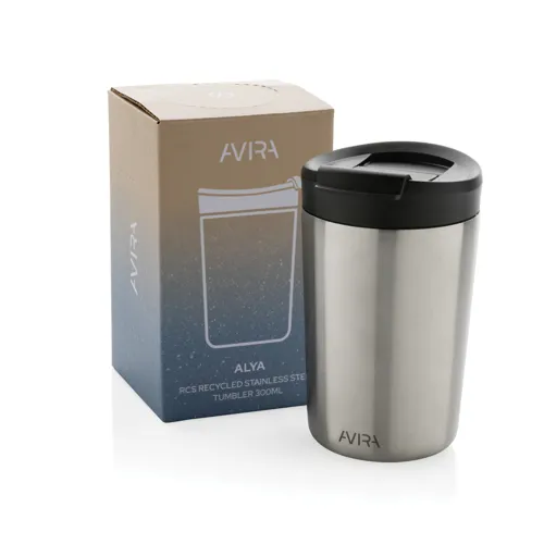 Avira Alya RCS újrahasznosított acél pohár, 300 ml Szürke 