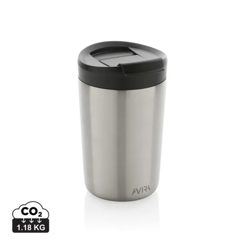 Avira Alya RCS újrahasznosított acél pohár, 300 ml Szürke 