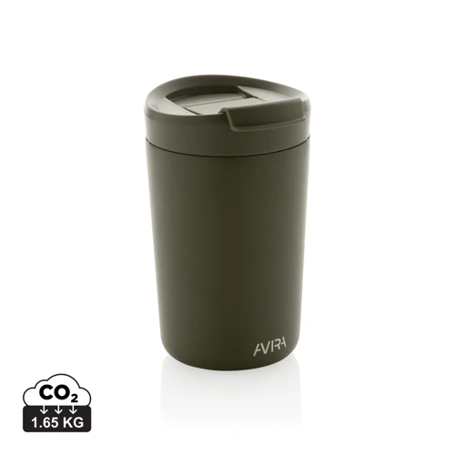 Avira Alya RCS újrahasznosított acél pohár, 300 ml Zöld 