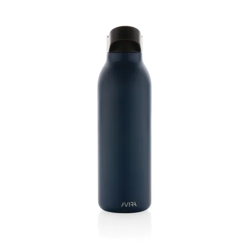 Avira Ara RCS újrahaszn. acél fliptop vizespalack, 500 ml Kék 