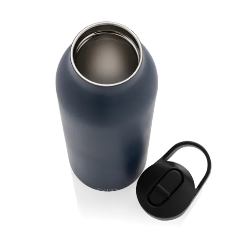 Avira Ara RCS újrahaszn. acél fliptop vizespalack, 500 ml Kék 