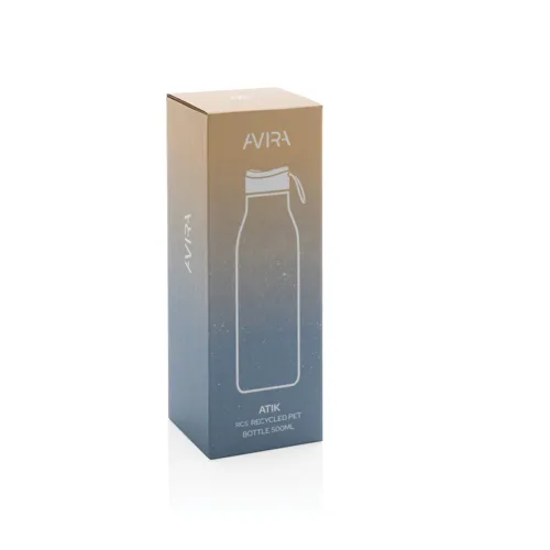 Avira Atik RCS újrahasznosított PET palack, 500 ml Fekete 