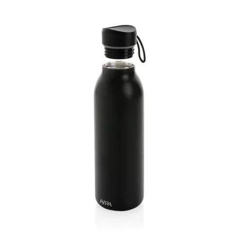 Avira Avior RCS újrahasznosított acél palack, 500 ml Fekete 