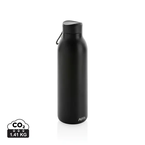 Avira Avior RCS újrahasznosított acél palack, 500 ml Fekete 
