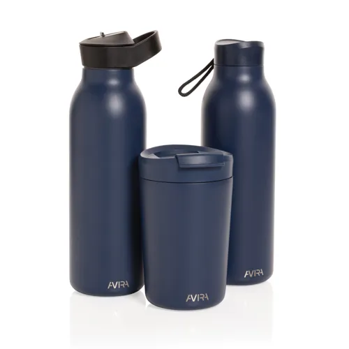 Avira Avior RCS újrahasznosított acél palack, 500 ml Kék 