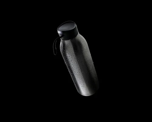 Avira Avior RCS újrahasznosított acél palack, 500 ml Szürke 
