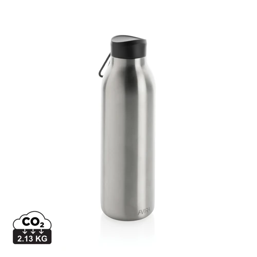 Avira Avior RCS újrahasznosított acél palack, 500 ml Szürke 