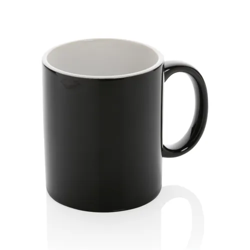 Basic kerámia bögre 350 ml Fekete 