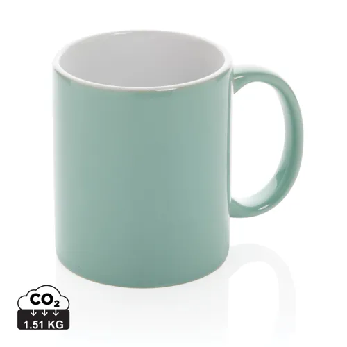 Basic kerámia bögre 350 ml Zöld 