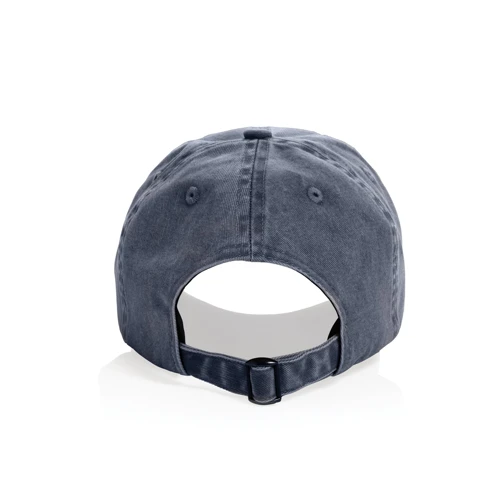 BEAU AWARE™ mosott 6 paneles 270 gsm pamut twill sapka Kék 