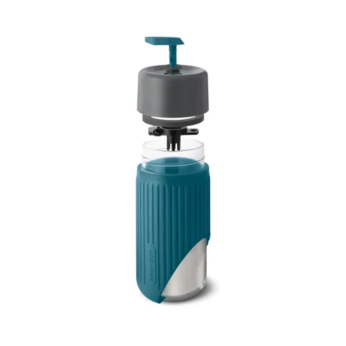 Black+Blum 340 ml-es üveg utazópohár Kék 