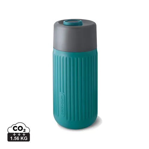 Black+Blum 340 ml-es üveg utazópohár Kék 