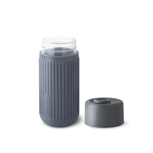 Black+Blum 340 ml-es üveg utazópohár Szürke 