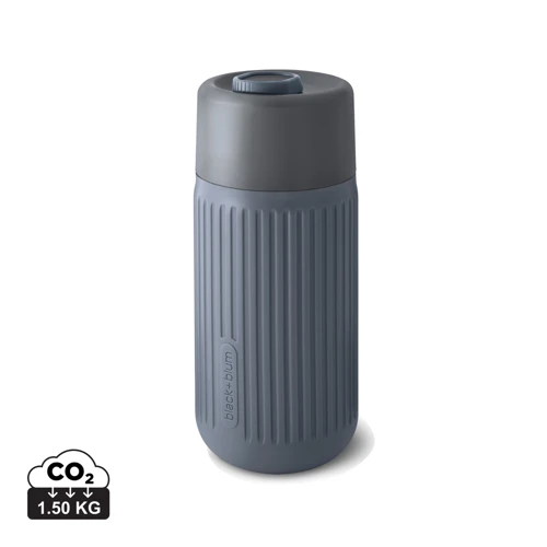 Black+Blum 340 ml-es üveg utazópohár Szürke 