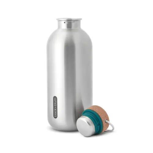 Black+Blum acél vizespalack, 600 ml Kék 