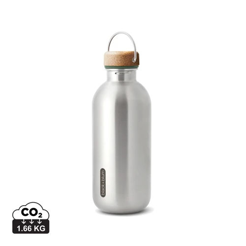 Black+Blum acél vizespalack, 600 ml Zöld 