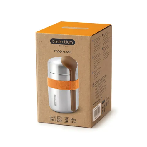Black+Blum ételhordó, 400 ml Narancssárga 