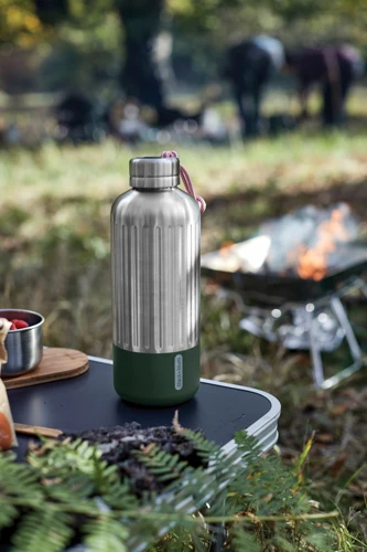 Black+Blum Explorer szigetelt palack, nagy, 850 ml Zöld 