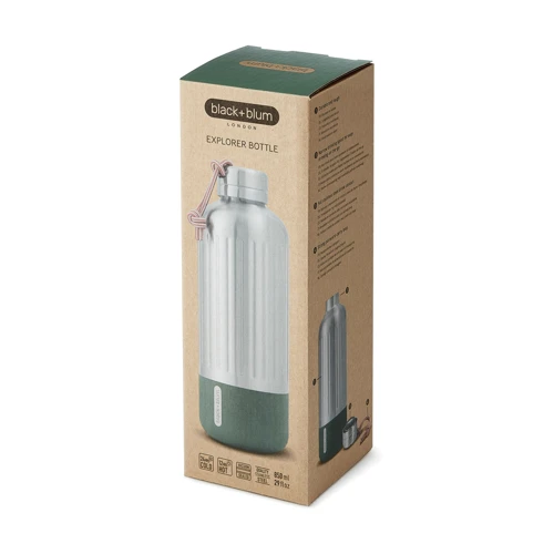 Black+Blum Explorer szigetelt palack, nagy, 850 ml Zöld 