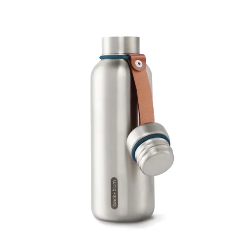 Black+Blum szigetelt vizespalack, kicsi, 500 ml Kék 