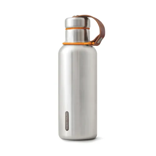 Black+Blum szigetelt vizespalack, kicsi, 500 ml Narancssárga 